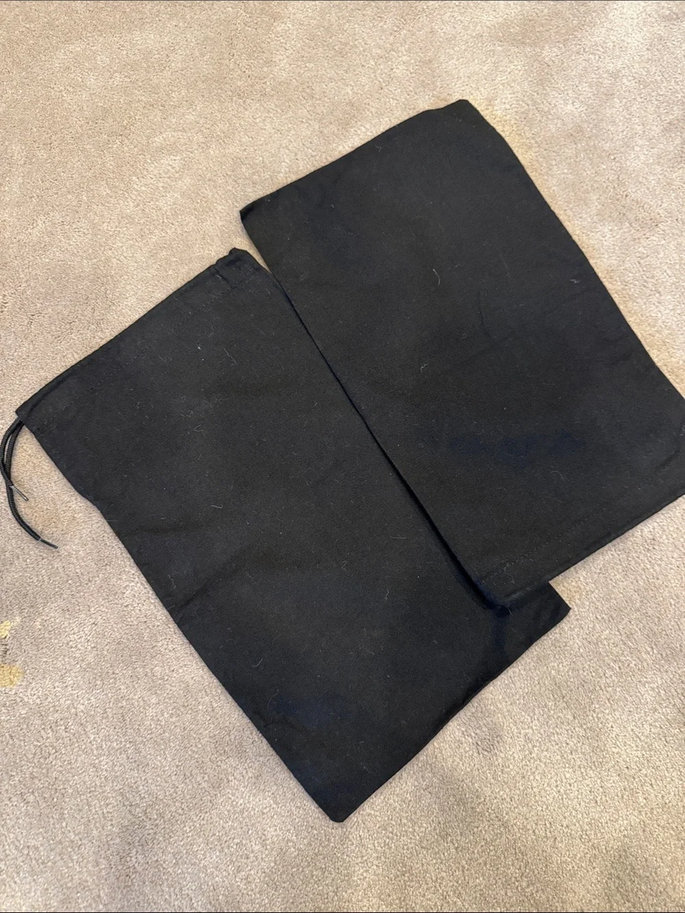 CHANEL Black dustbags